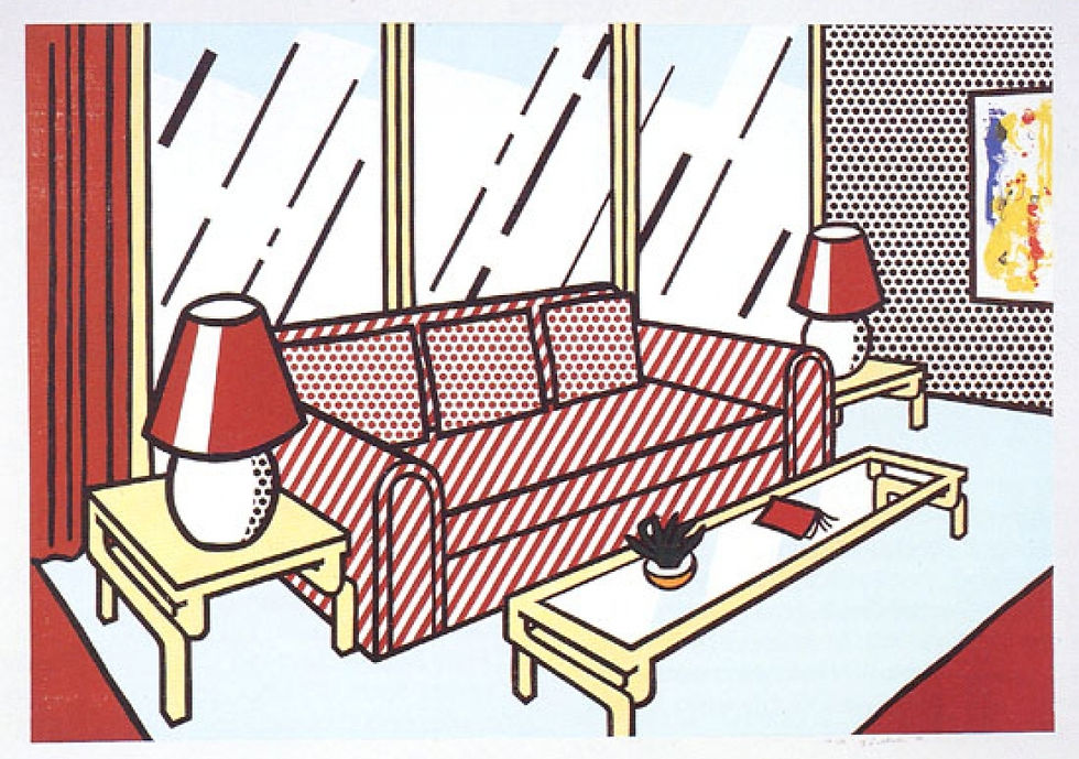 interior series Red lamps