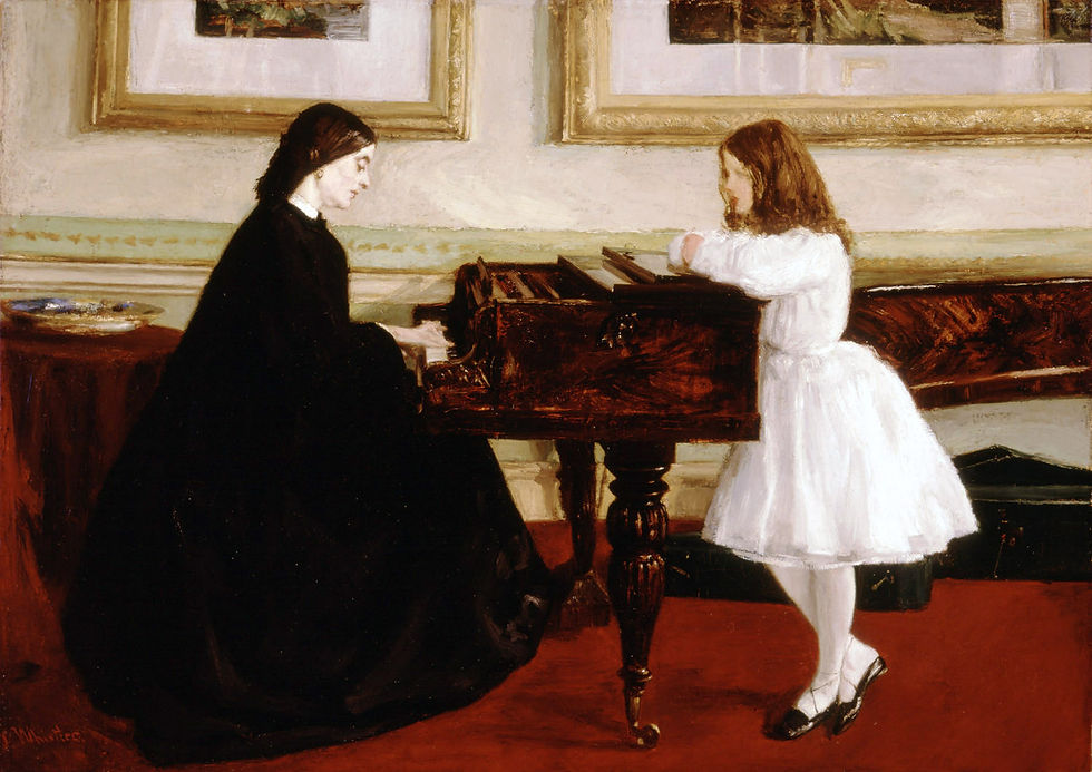 1858 At the piano