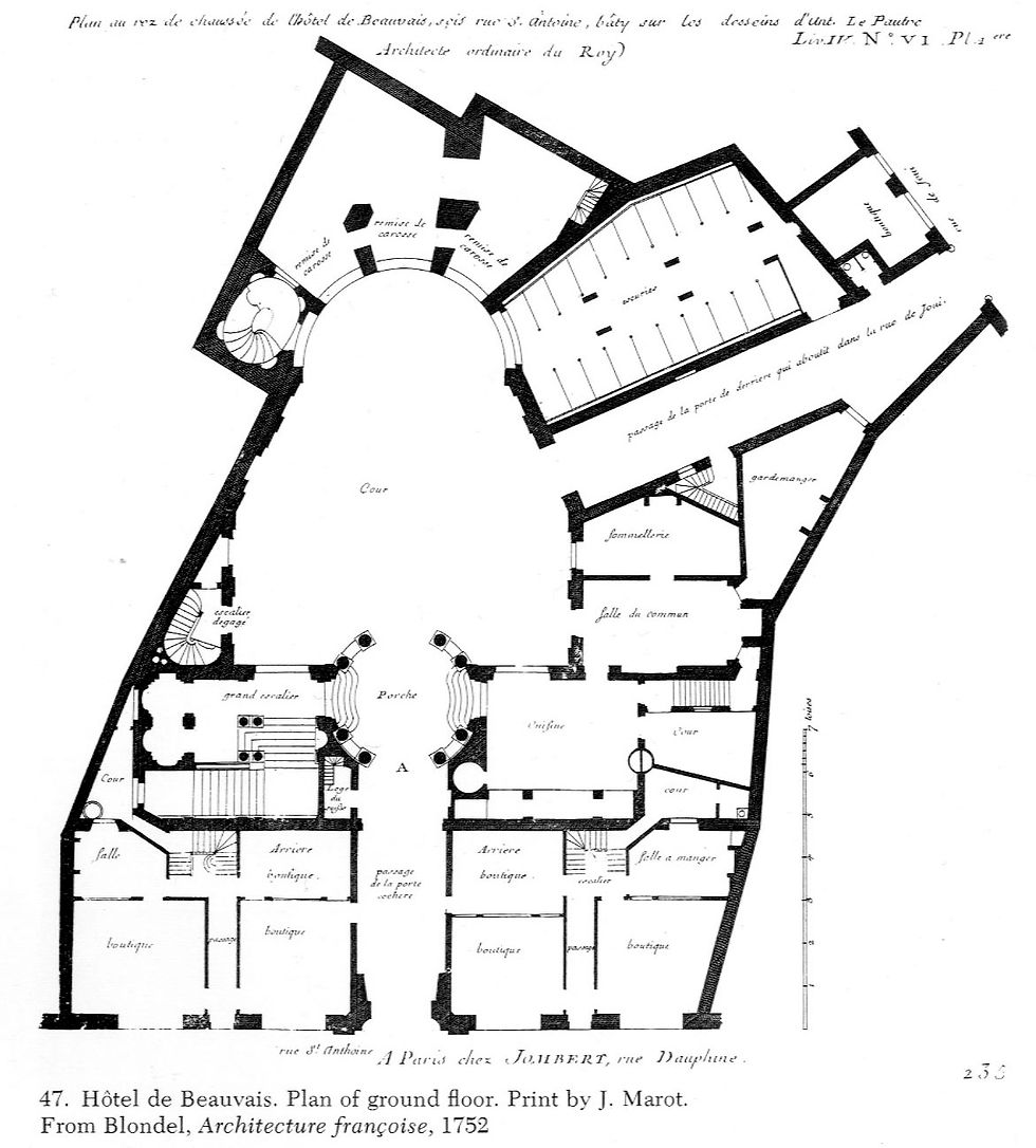 plan rez-de-chaussée