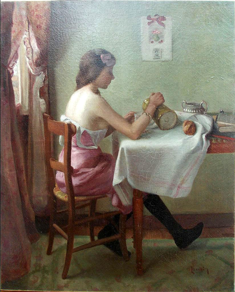 Le déjeuner de la servante