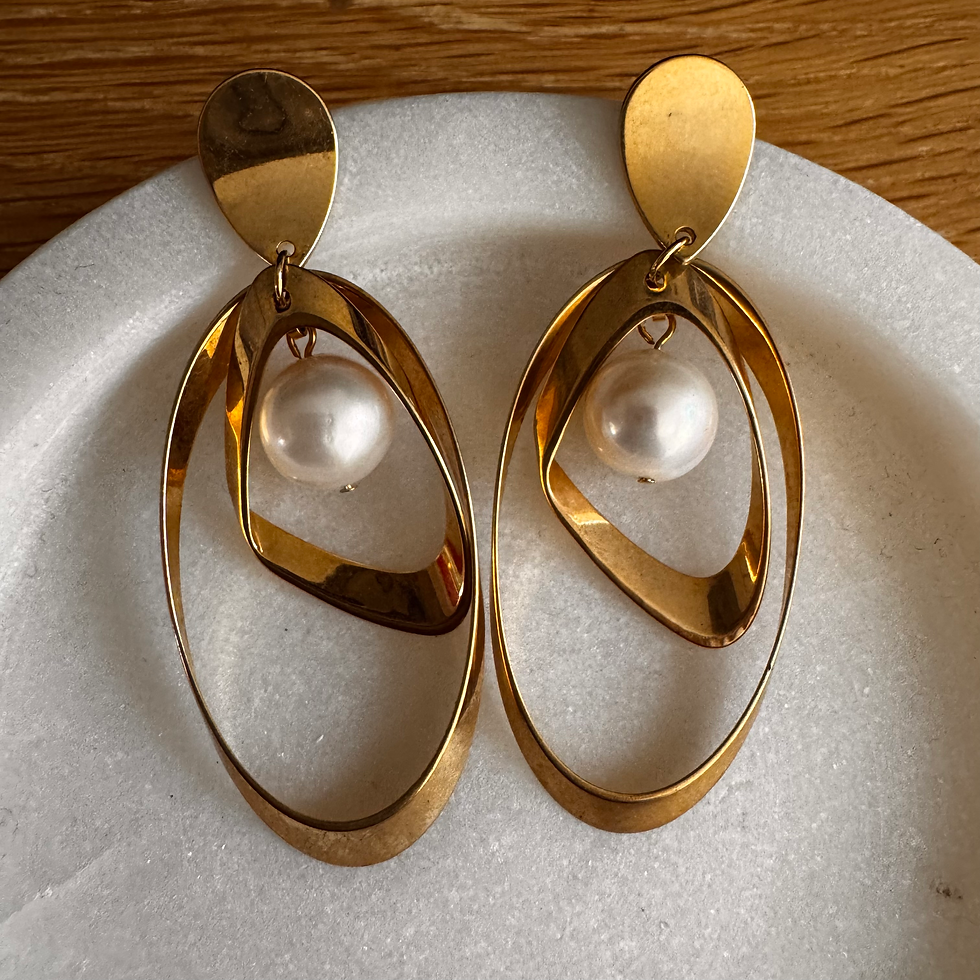 Thumbnail: Georgia Gold Earrings