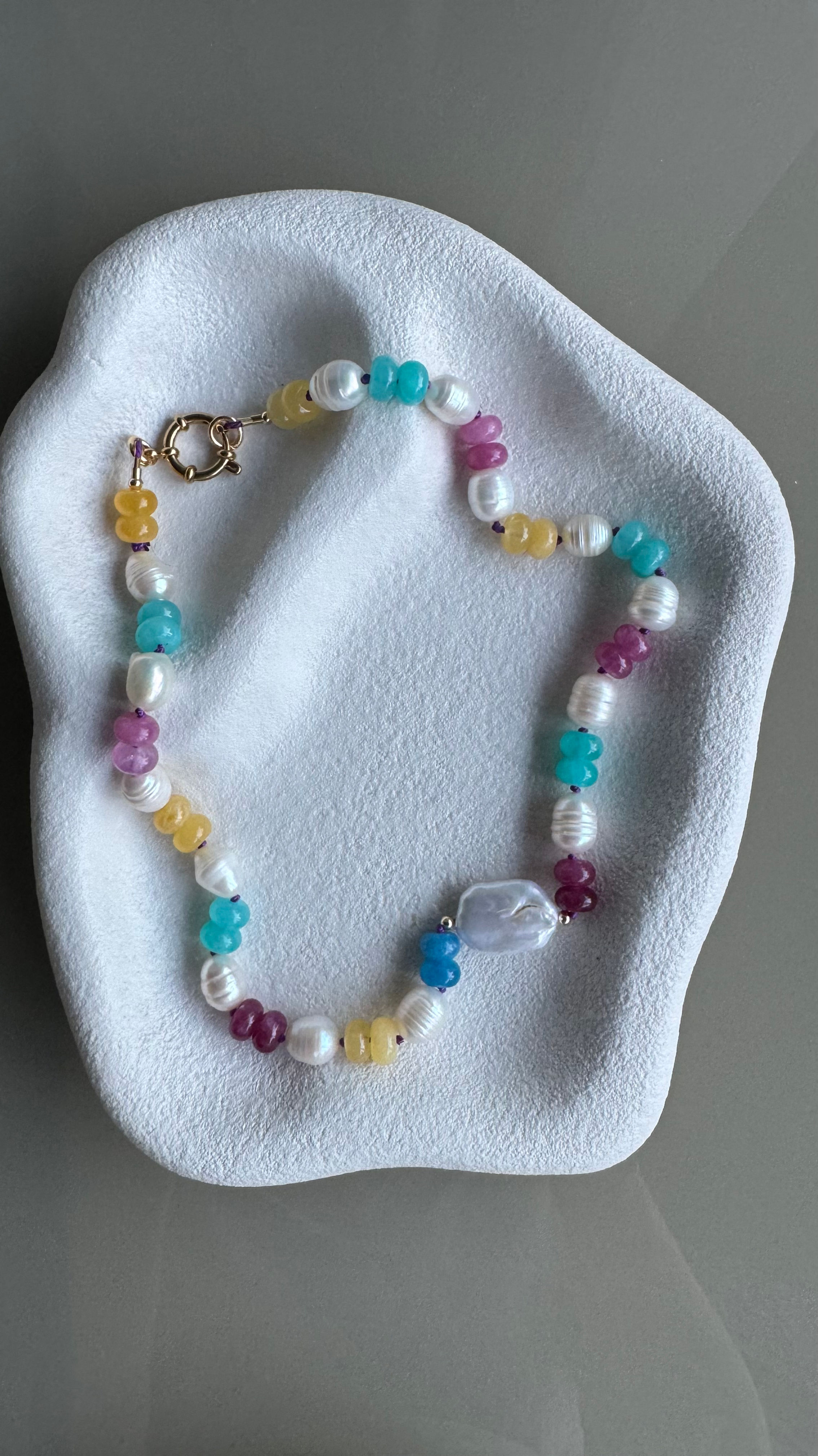 The Coastal Confetti Necklace