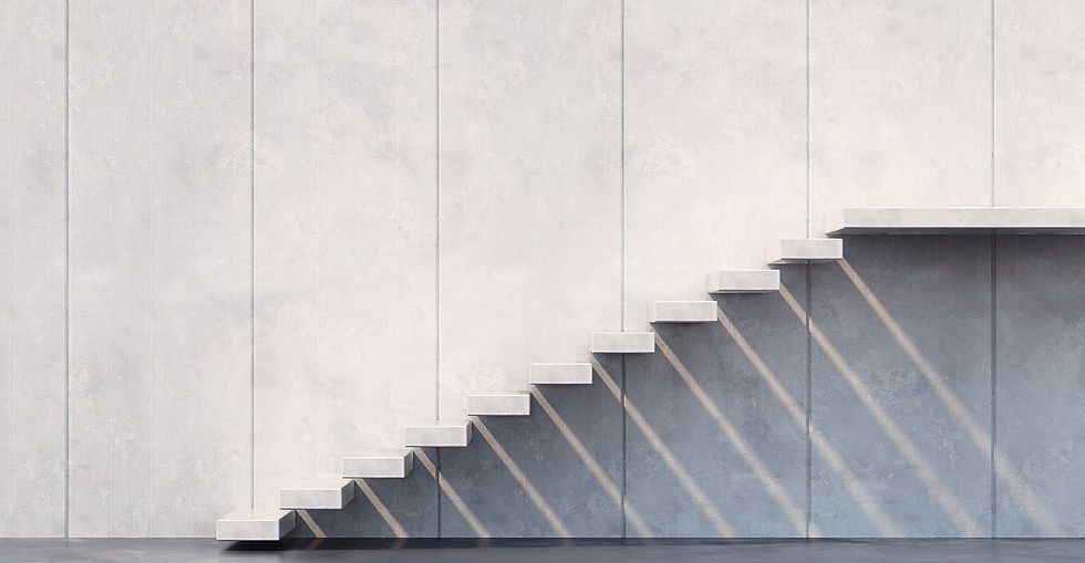 Grey architecture, construction, stairs, project management, cote d'azur