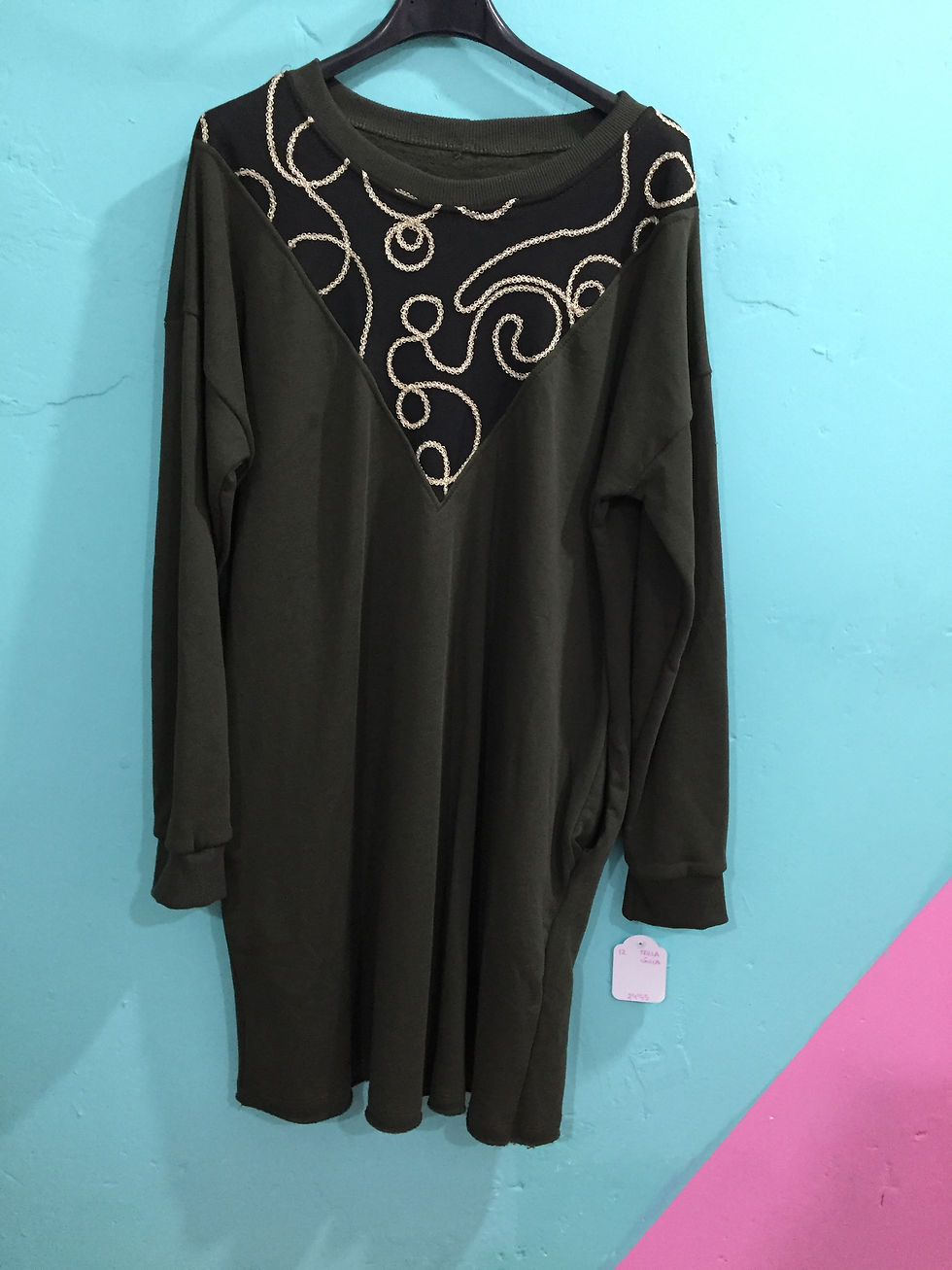 Miniatura: SUDADERA VESTIDO LARGO