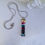 Thumbnail: Open Doors by Studio 1153  - Hand Painted, Alcohol Ink Glass Necklace