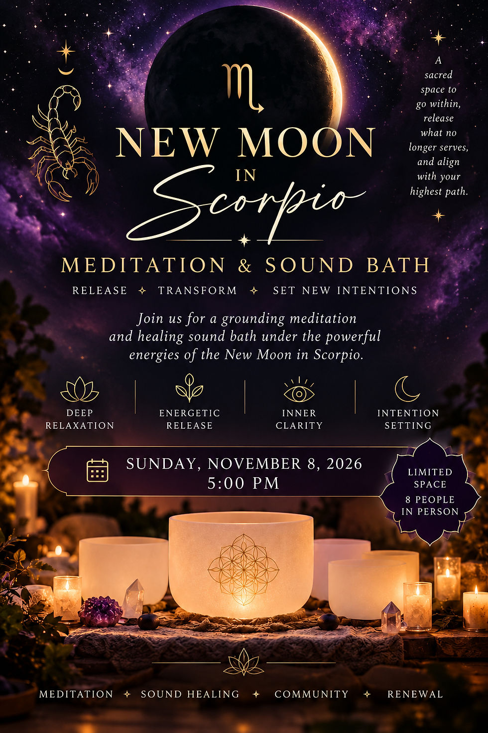 New Moon Sound Bath