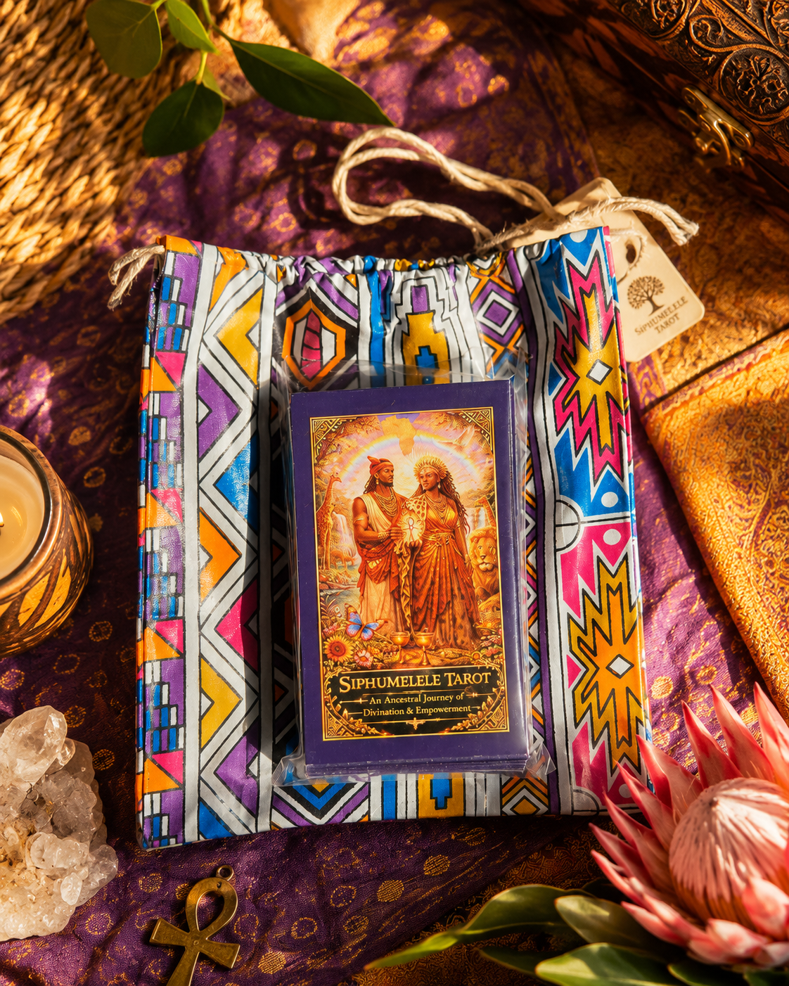 Siphumelele Tarot & Guidebook Ebook Set (Purple)