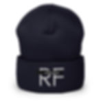 Miniatura: RawFunds Legacy White Logo Cuffed Beanie
