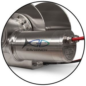 Thumbnail: SAWINCH 1000 SS boat drum anchor winch