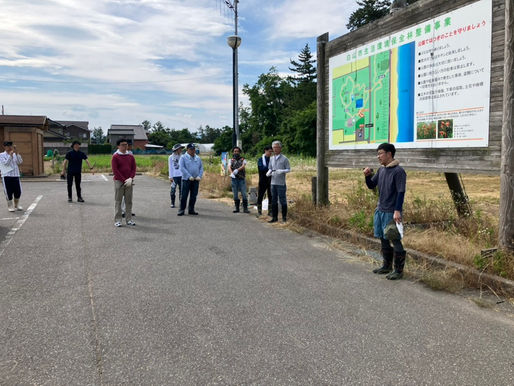 おにゆり群生地の草刈り　八田農村公園内　R7.6.22