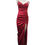 Miniatura: Vestido cruzado saten 301