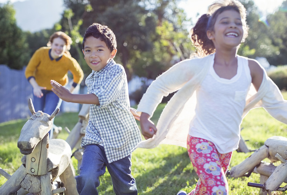 Kids Running