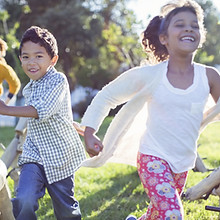 Kids Running