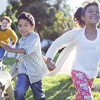 Kids Running