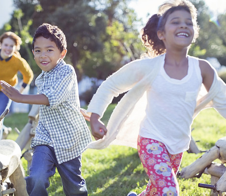 Kids Running