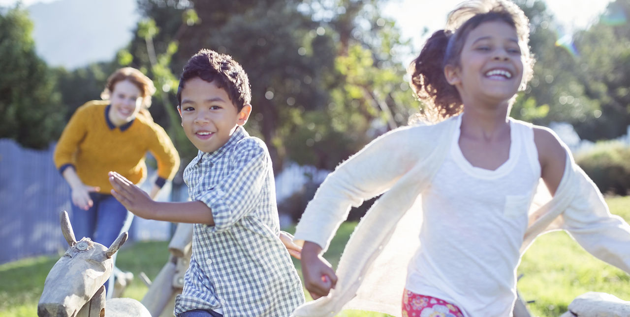 Kids Running