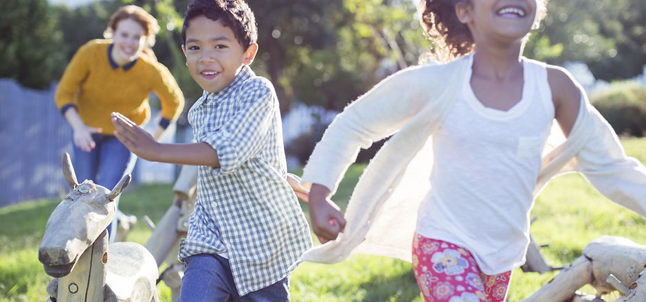 Kids Running