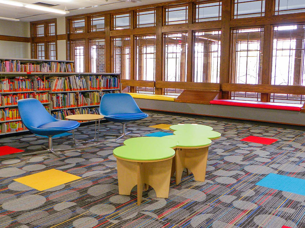Naperville, Public Library of, IL
Naper Boulevard Branch Renovation
