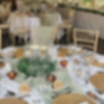 Sage chiffon runner