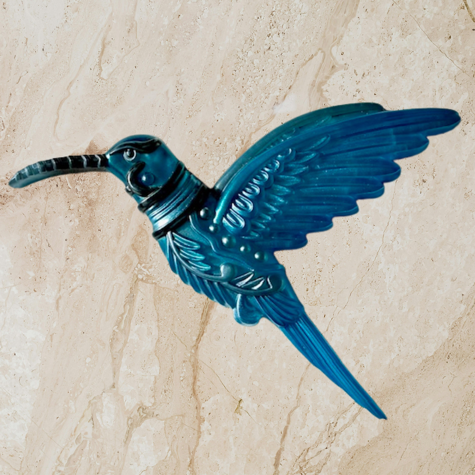 Healing Hummingbird I Sobriety & Recovery Collection I Symbolic Wall Art