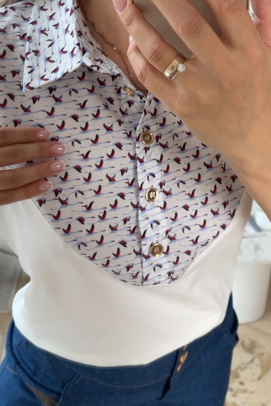 Сорочка-топ