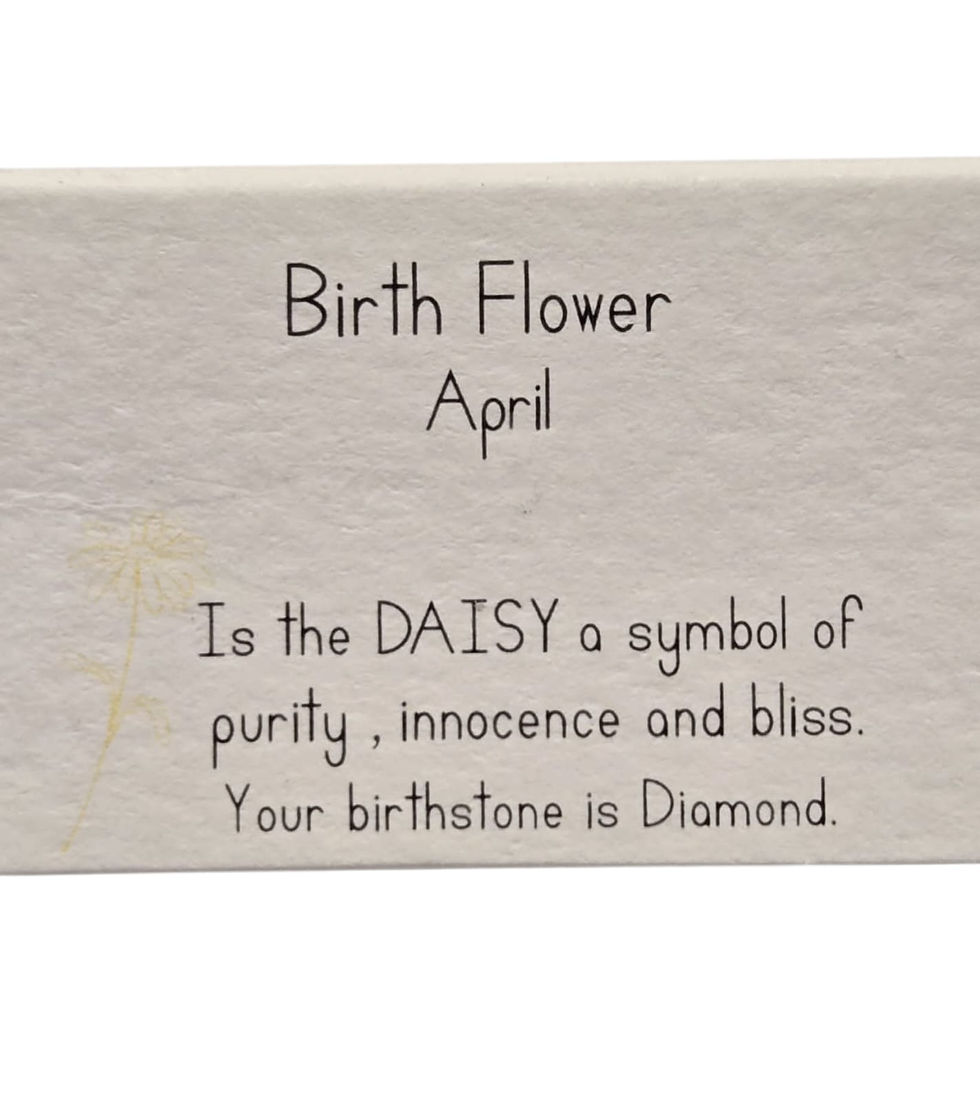 Miniature : April Birth Flower