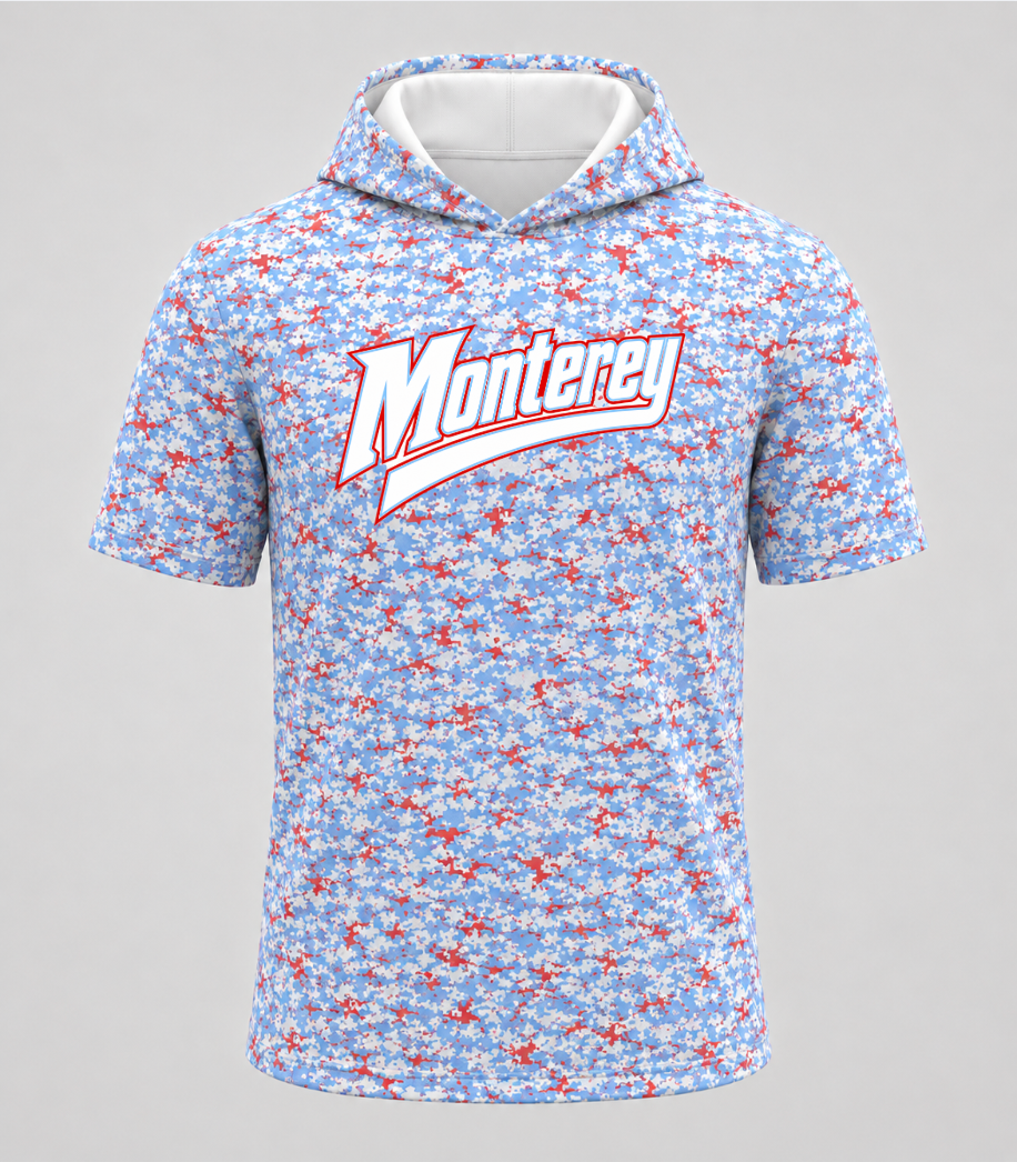 Thumbnail: Monterey Plainsmen Ice Line Short Hoodie 2026 Collection