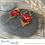 Miniaturbild: AVA or - Rouge brique mat (en or 24k)