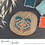 Miniature : SAMBA - Or 24k, vert canard, tilleul et rose corail 