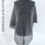 Miniature : Trendy-châle en mohair et en soie - Gris anthracite