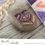 Miniature : SAMBA - Or 24k, violet foncé, orange et violet clair métallisé 