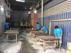 Workers at work