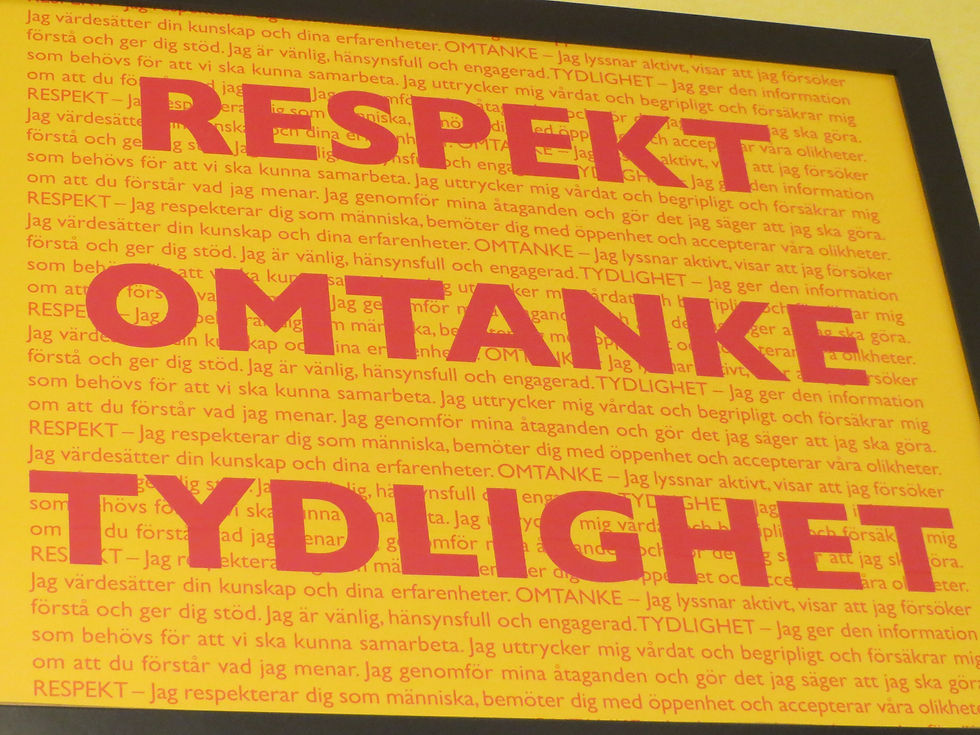 Respect, Thoughtfulness, Clarity