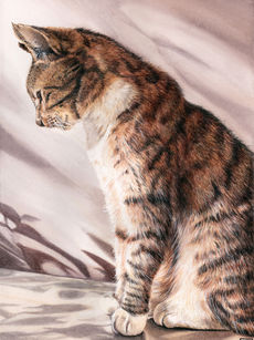 Sake painting detail