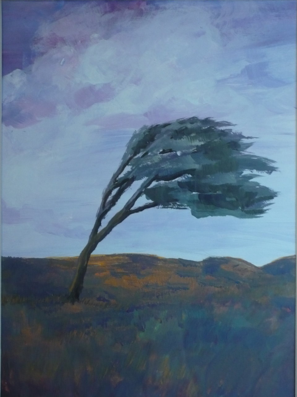 Acrylic on canvas
