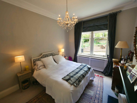 Surrey flat, master bedroom