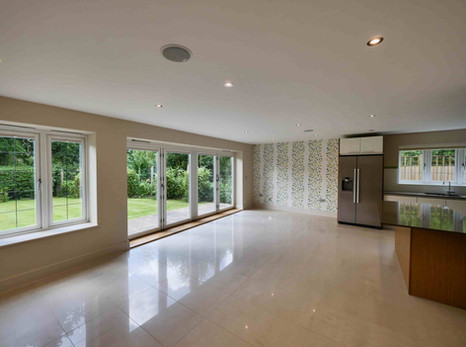Surrey house, painting project - Kitchen area 1