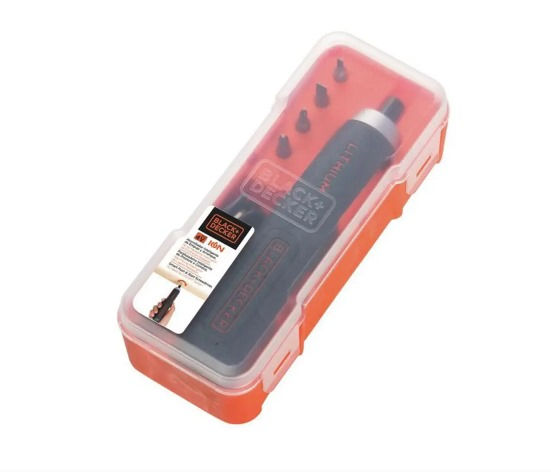 Miniatura: Parafusadeira Black&decker recondicionado 4,0V BD40K4-LA com 4 Bits