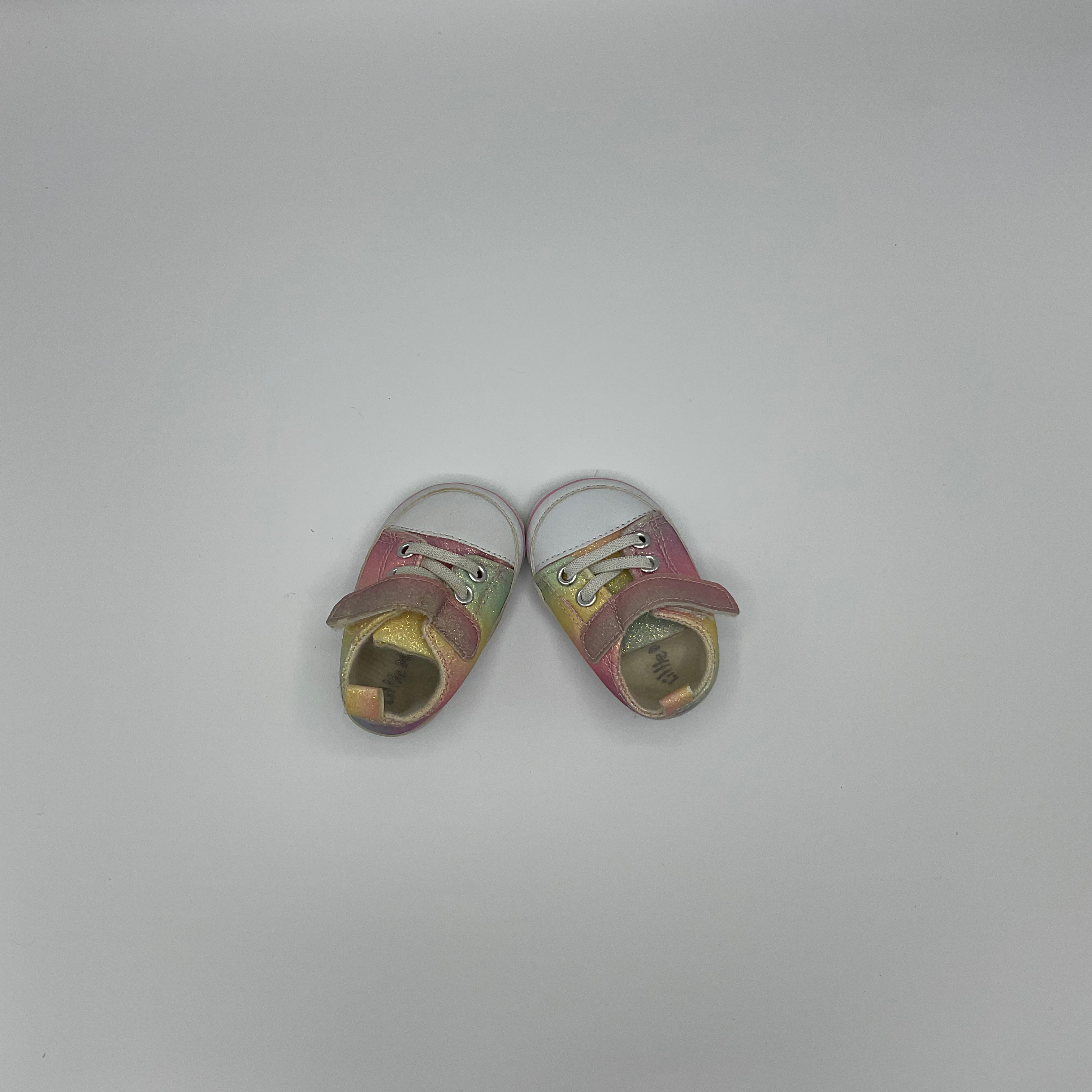 Little Me Glitter Rainbow Sneakers(Size1)