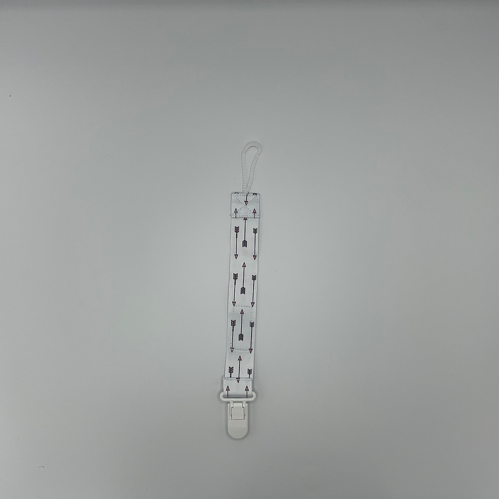 Arrow Pacifier Clip