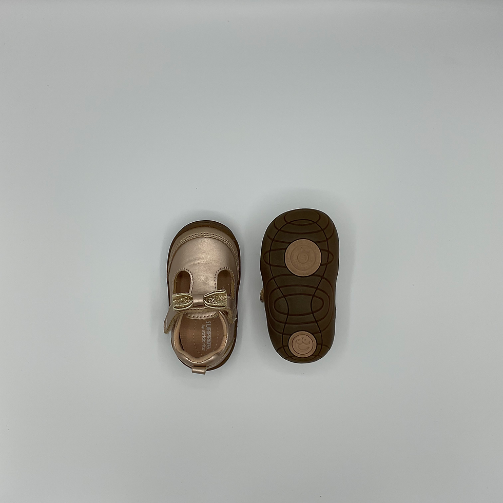 Thumbnail: Gold Mary Jane Shoes 9-12M