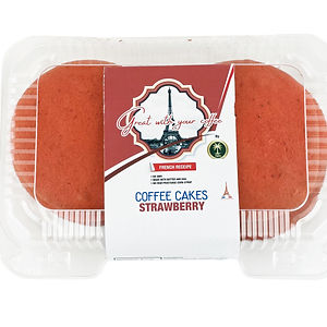 6 PACK GREAT FOR YOUR COFFEE CAKE - STRAWBERRY