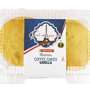 6 PACK GREAT FOR YOUR COFFEE CAKE - VANILLA