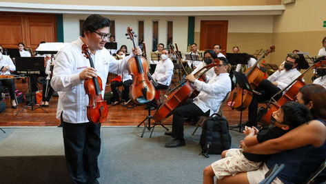 REALIZA ORQUESTA SINFÓNICA DE CAMPECHE (OSCAM) PRIMER CONCIERTO DIDÁCTICO