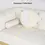 Thumbnail: Canapé sectionnel d'angle moderne en L blanc Dodiy 5 places en cuir avec chaises