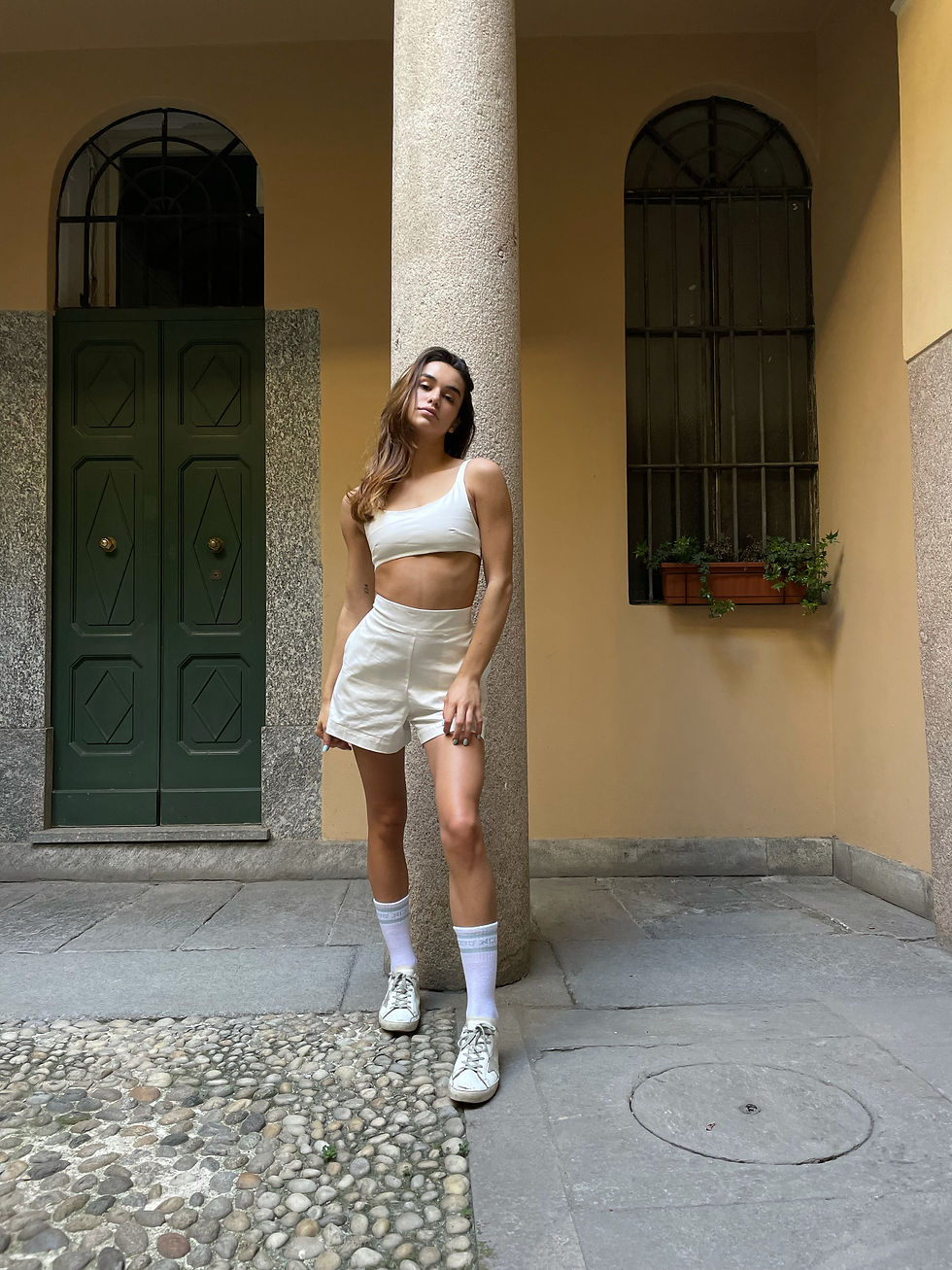 DIANA REGGISENO in denim