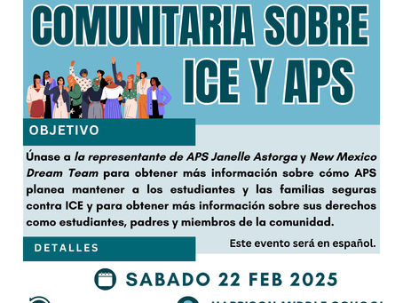 Community Update on ICE & APS