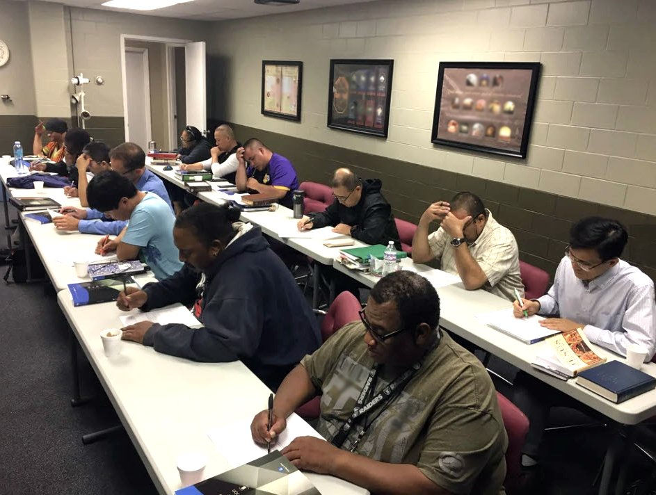 Diverse group of adults attending a TUMI workshop