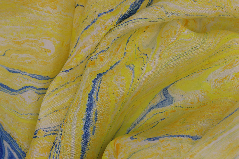 Thumbnail: Silk Scarf 34" x  34" Hand Dyed