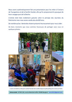 Lettre aux adhérents n°4 - Septembre 2022 - Page 2